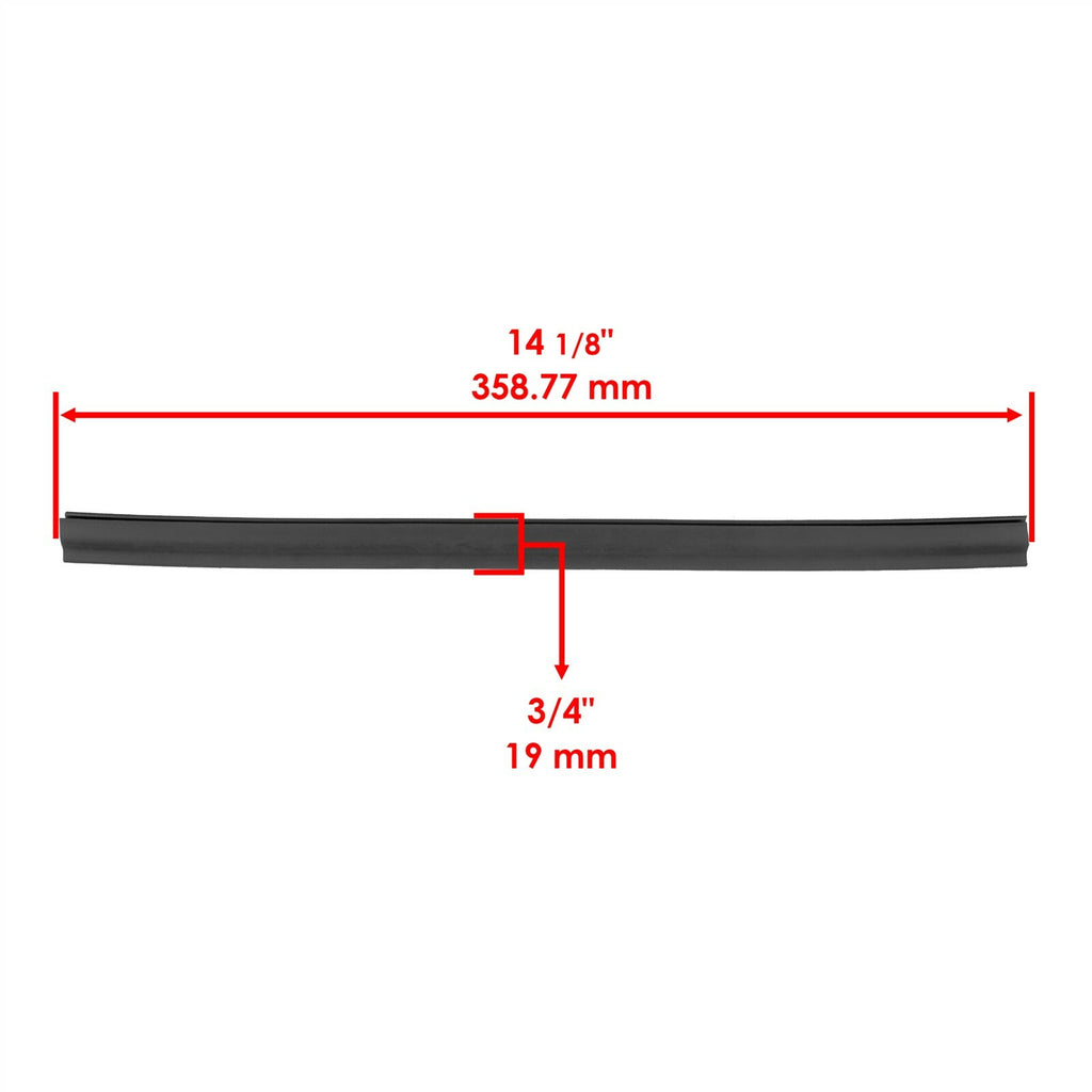 Rear Fender Side Molding Covers Replacement for Yamaha GTS1000A (1993–1994)