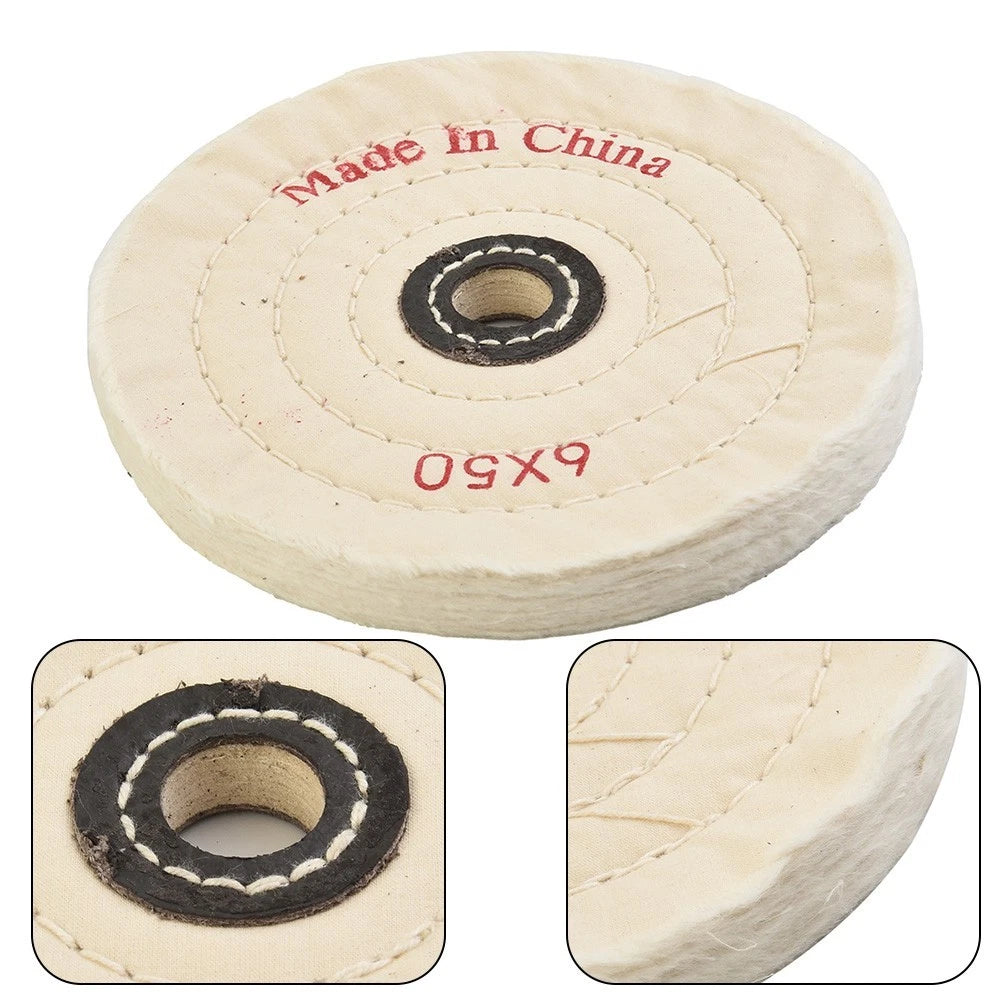 Cloth Buffing Polishing Wheel for Polish Grinder (1 Pack)