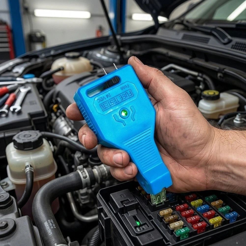 Auto Fuse Tester for Standard Automotive Fuses (DC 24V)