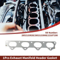 Exhaust Manifold Header Gasket Replacement for Hyundai Sonata Y3 (1993–1998)