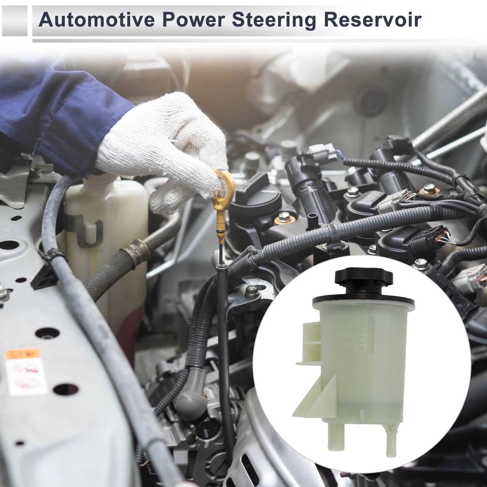 Power Steering Reservoir Replacement for Ford F-150 (2004–2008)