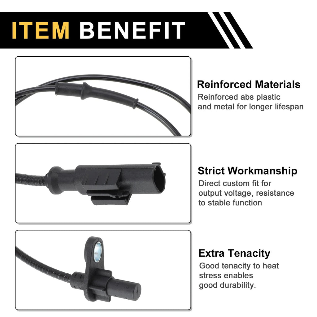 ABS Wheel Speed Sensor Front Left for Mazda 323 (2006–2012)