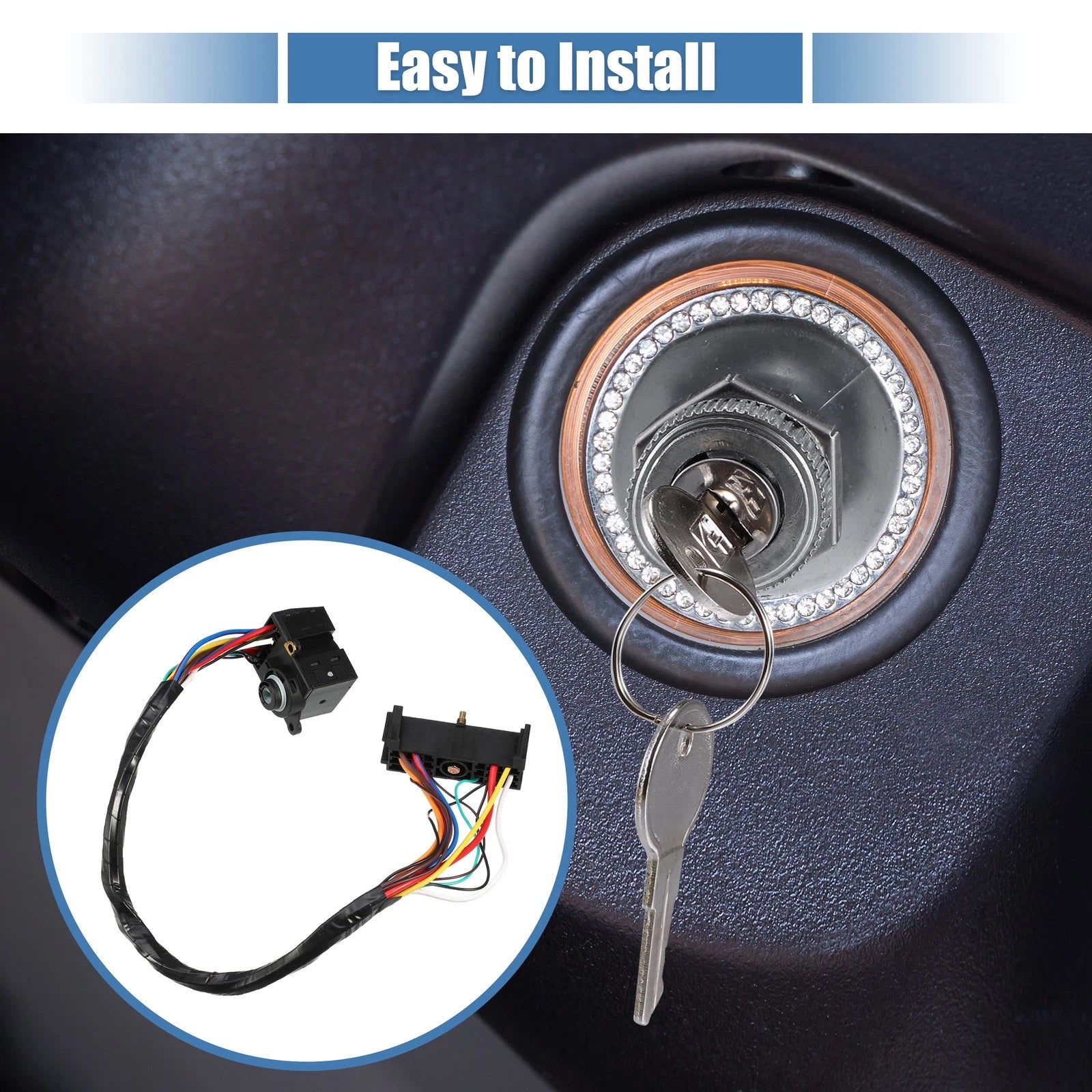 Ignition Starter Switch Replacement for GMC Suburban K1500 (1995–1996)