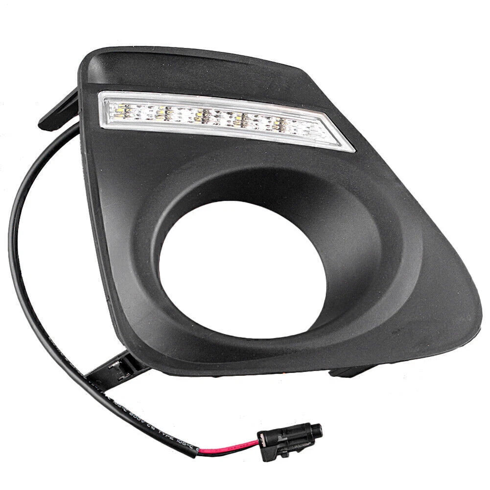 6X White LED Daytime Running Light for Toyota Corolla (2010–2013)