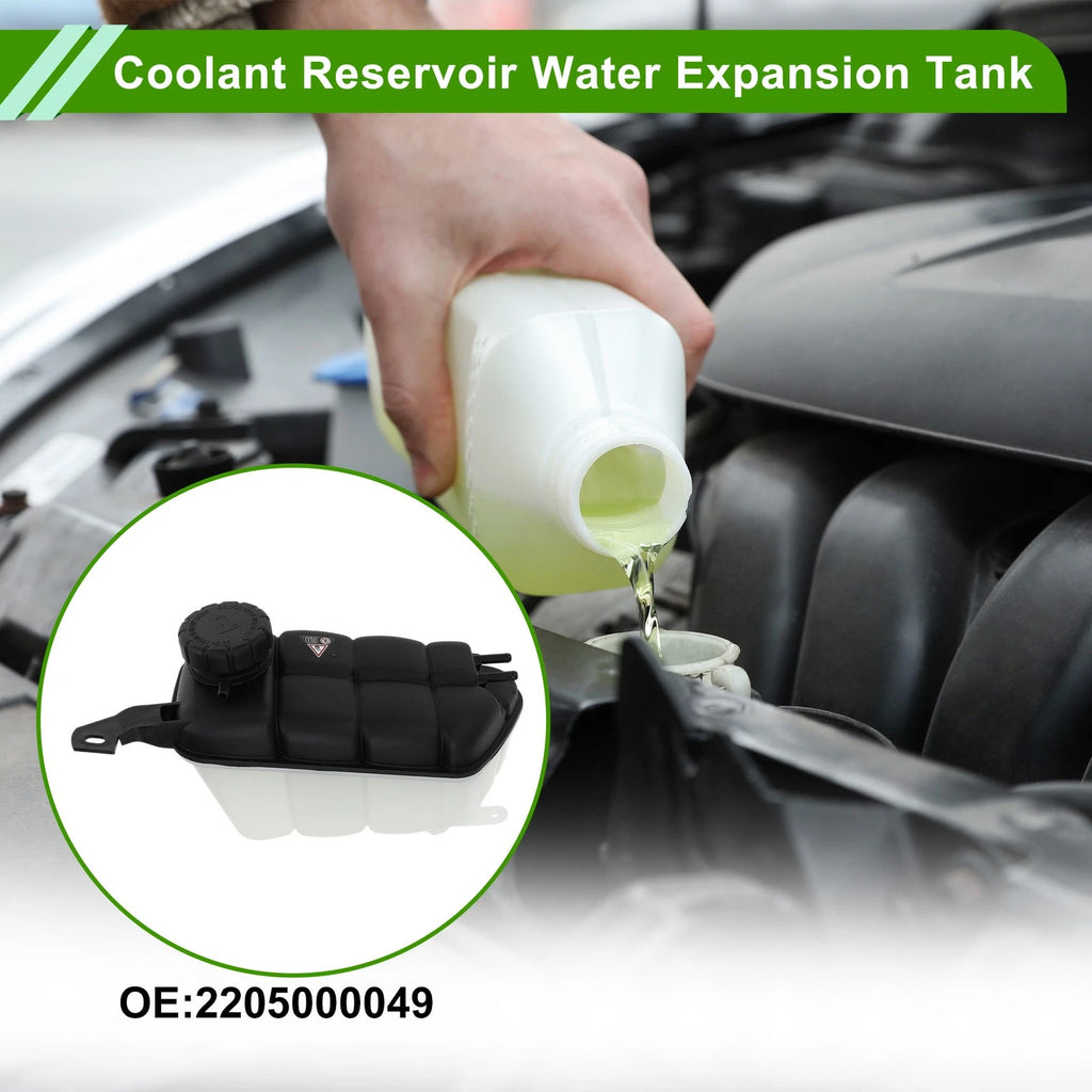 Coolant Expansion Overflow Tank Replacement for Mercedes CL500 CL55 AMG (2002–2006)