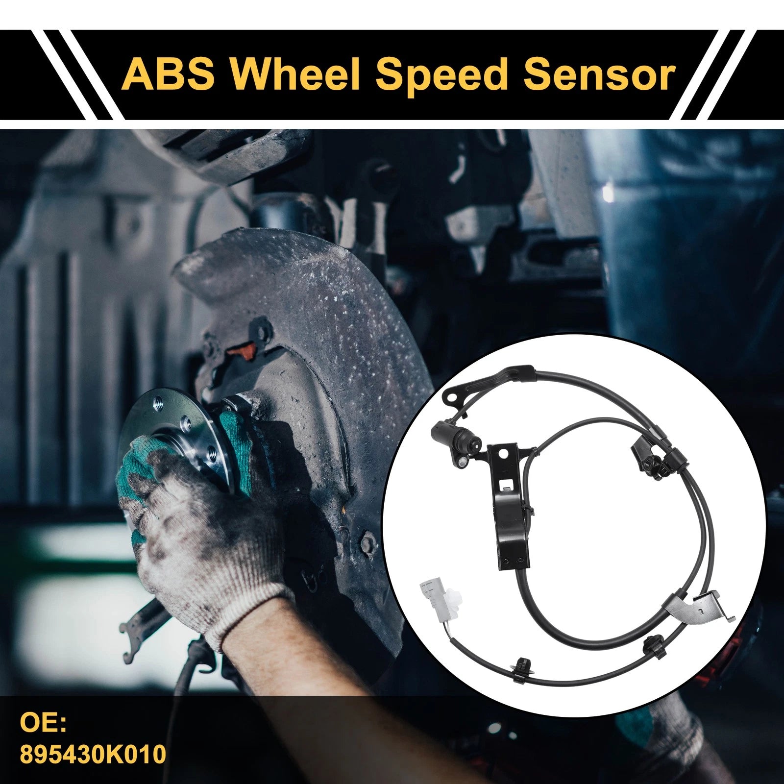 ABS Wheel Speed Sensor Replacement for Toyota Hilux (2005–2014) Front Left