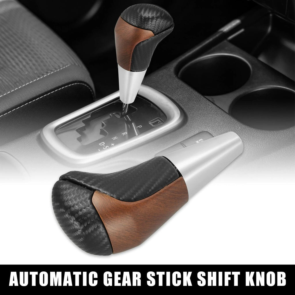 Automatic Gear Shift Knob Replacement for Toyota (Carbon Fiber Wood) (2010–2018)