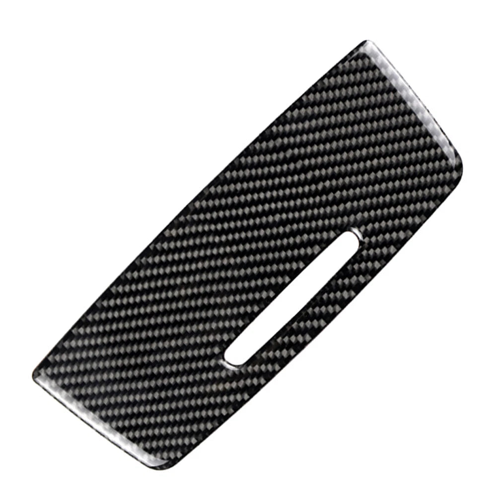 Carbon Fiber Ashtray Panel Trim Cover for BMW 3 Series E90 E92 E93 (2005–2012)