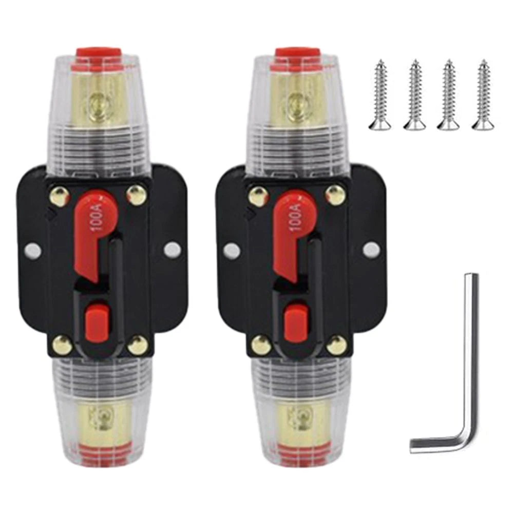 12V 24V Circuit Breaker Switch for Inverters with Manual Reset