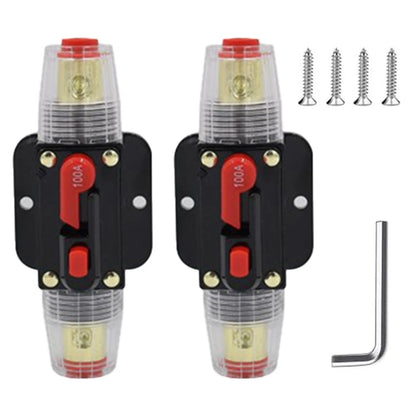 12V 24V Circuit Breaker Switch for Inverters with Manual Reset