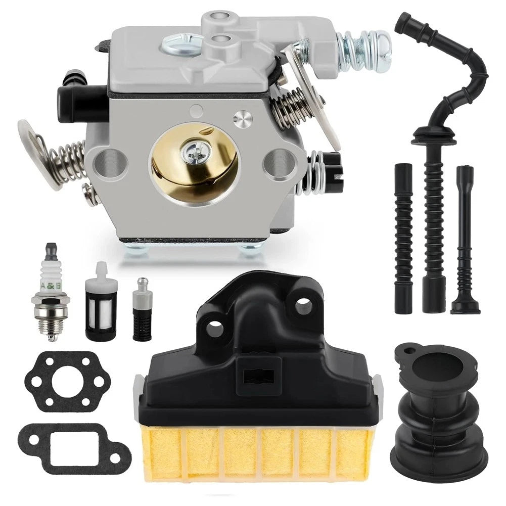 Carburetor Kit with Fuel Filter Ignition Coil for MS210 MS230 (2000–2023)