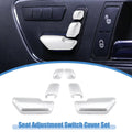 Seat Adjustment Switch Cover Set 6 In 1 for Mercedes Benz GLK (2010–2015)