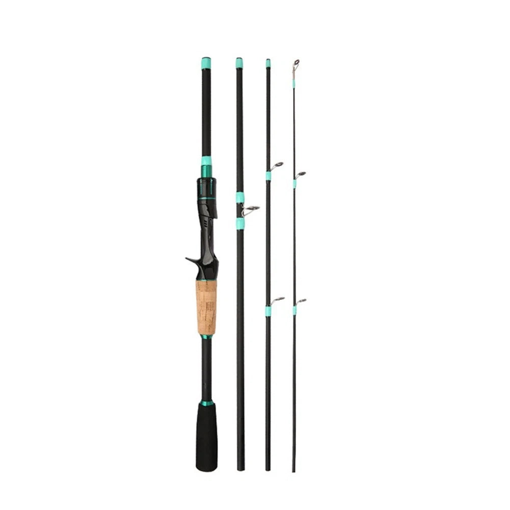 Baitcasting Rod 1.65m for Small Boats (4 Section)