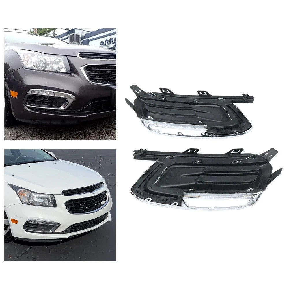 High Durability Fog Light Covers for Cruze 2015 2016 Driver Passenger Side OEM