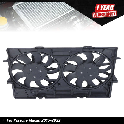 Radiator Cooling Fan Assembly for Porsche Macan (2015–2022) 95B121003