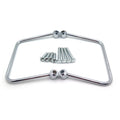 Chrome Throw-over Saddlebag Support Brackets for Harley FLSL FXBB (2018–2021)