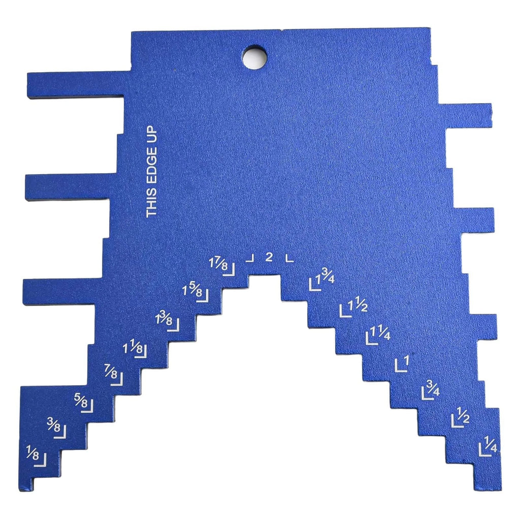 Step Depth Gauge for Router and Table Saw Setup