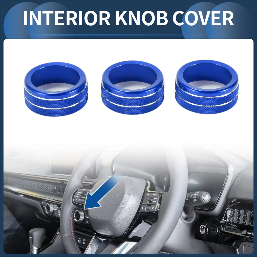 AC Media Volume Switch Knob Cover Ring Replacement for Honda CR-V (2023–2024)