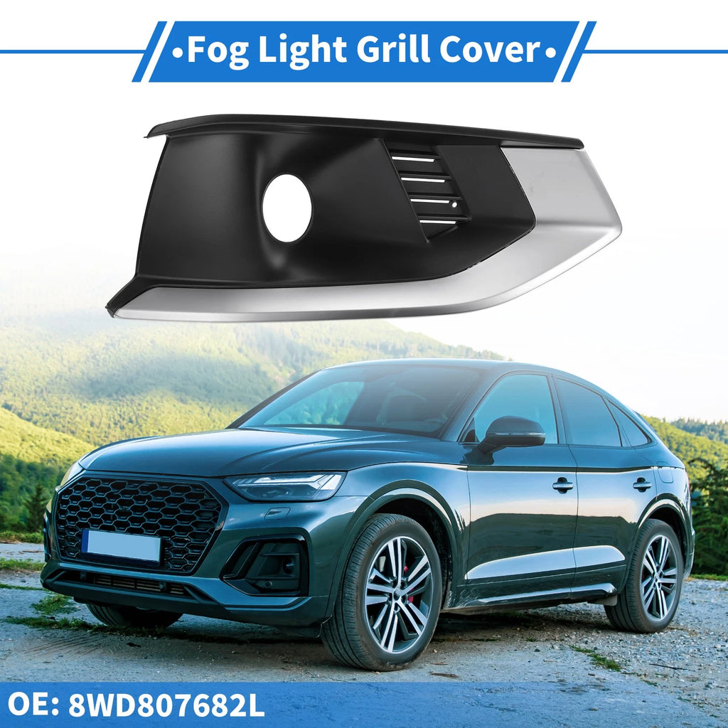 1pc Front Right Fog Light Grill Replacement for Audi A4L (2020–2022)
