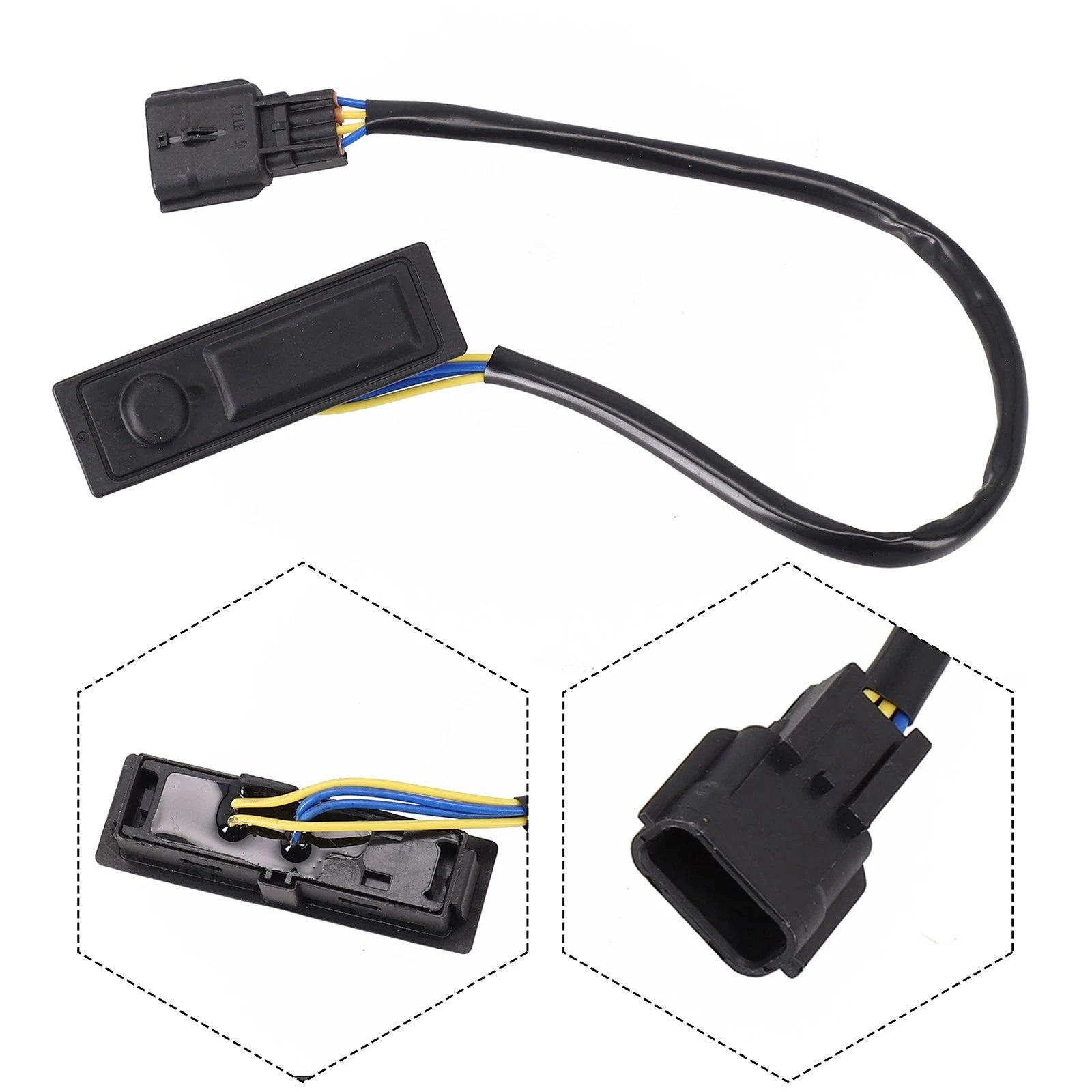 Tailgate Boot Release Switch Button for Nissan Qashqai (2014–2023)