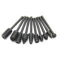 Rotary File 3mm Shank for 1/8" Tools (45# Carbon Steel)