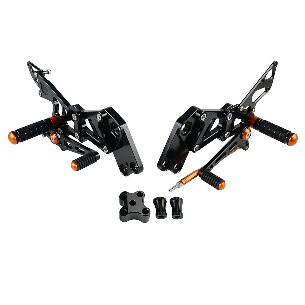 Adjustable Rearsets Foot Pegs for KTM RC 390 (2014–2021)