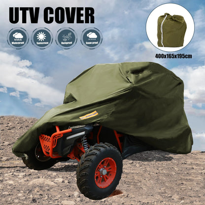 UTV Cover Waterproof for Can-Am Maverick Max X3 (2017–2023) Army Green