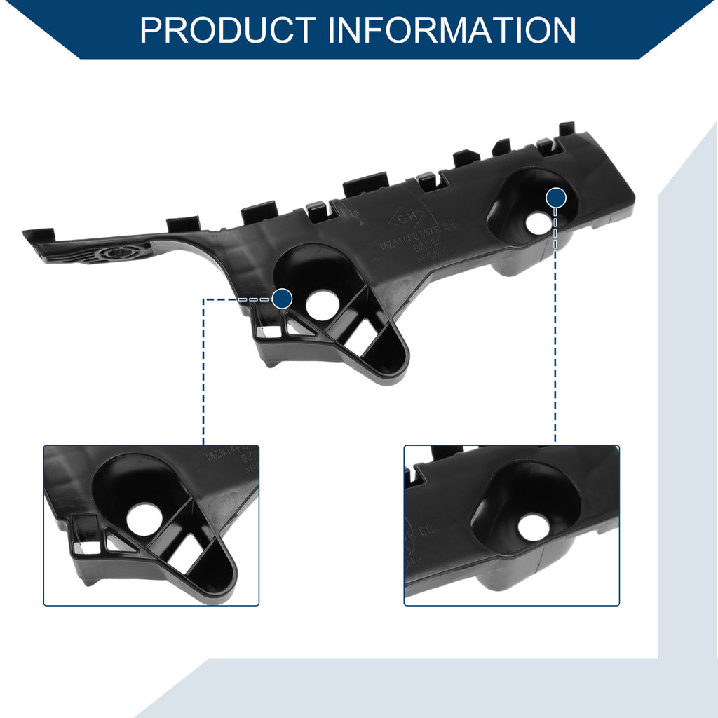 Right Front Bumper Support Bracket Replacement for Mazda 3 (2014–2018)