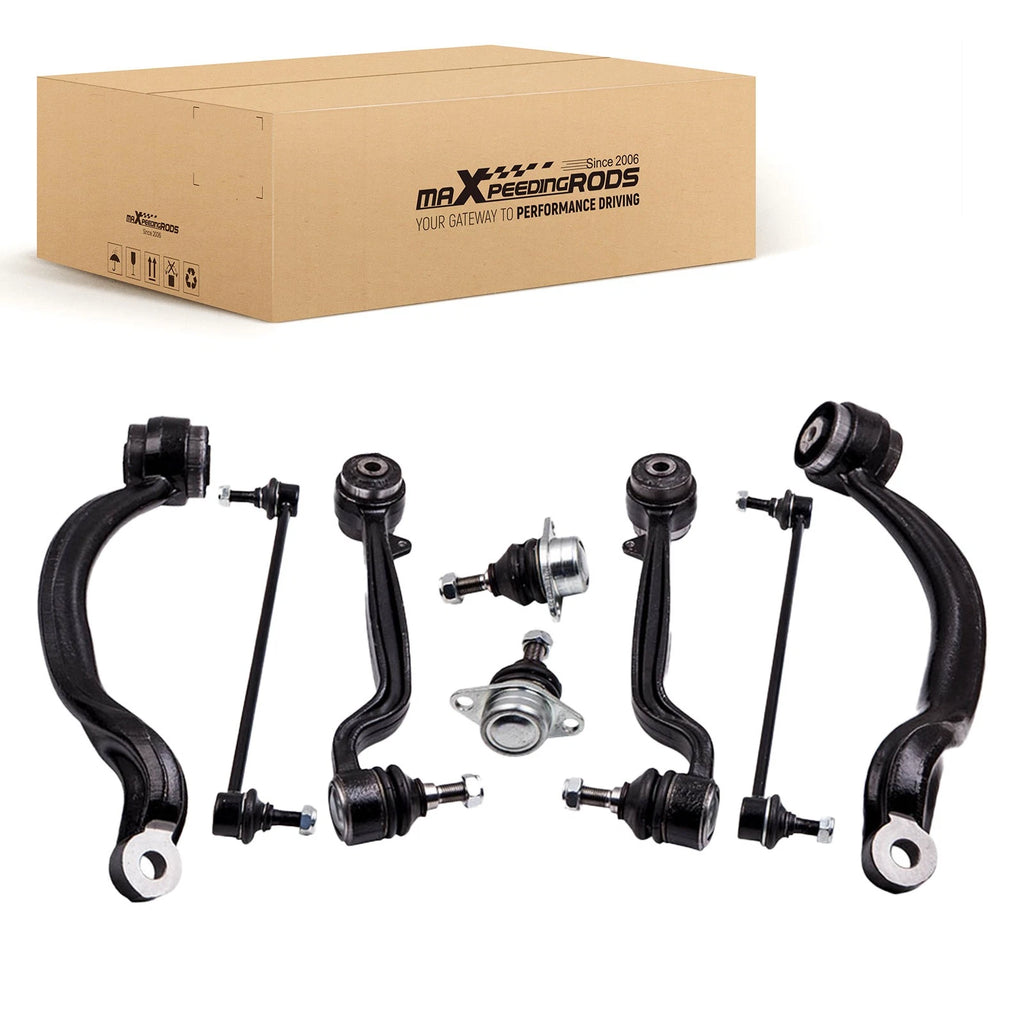 8pcs Control Arm & Sway Bar Link for Land Rover (2003–2012)