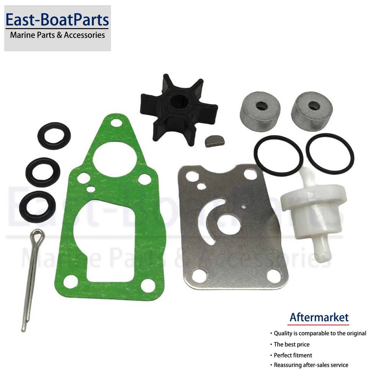 Service Part Kit Impeller Filter for Suzuki Outboard 4HP 6HP DF4 DF6 (2002–2010)