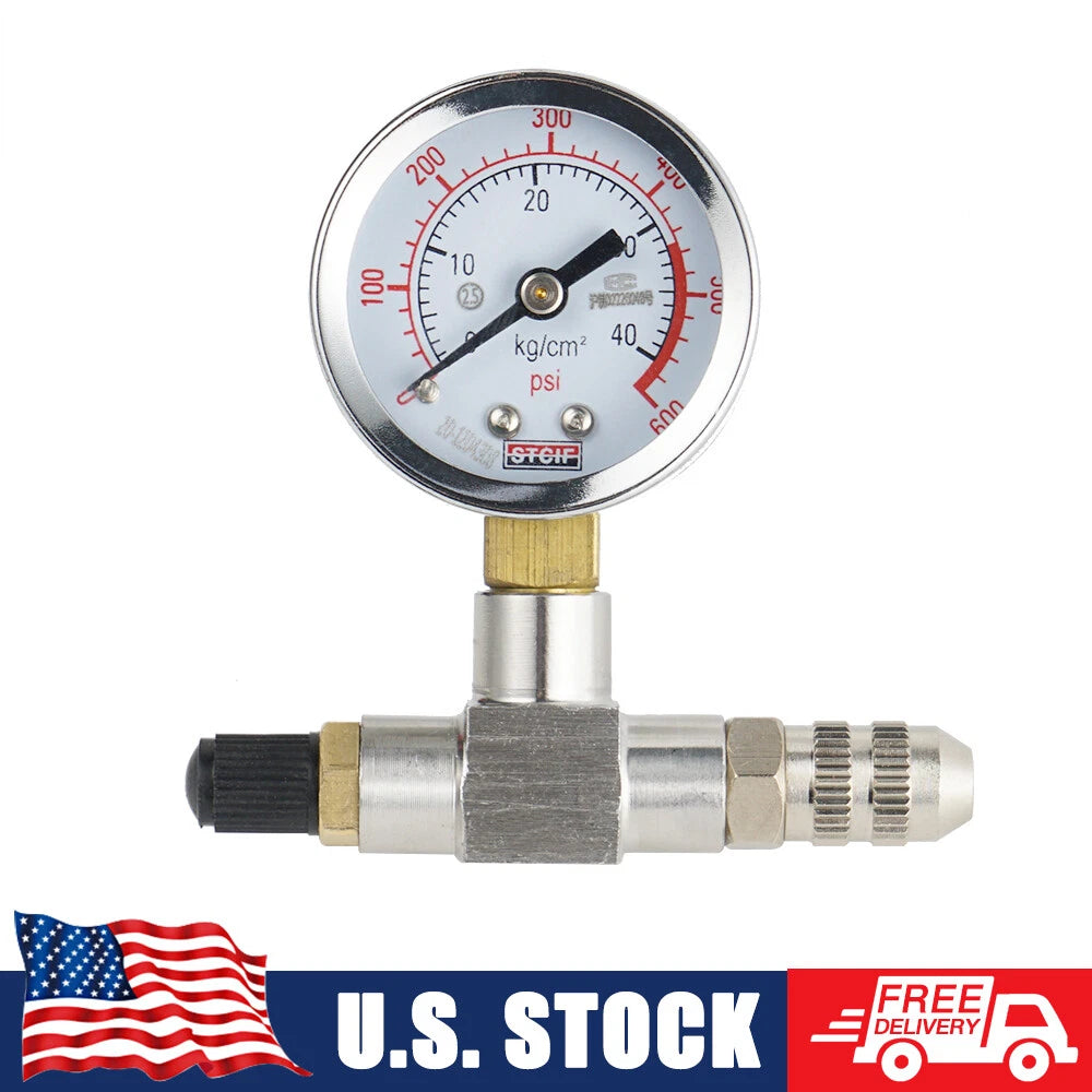Nitrogen Needle Fill Tool for Universal Applications (0-600 PSI)