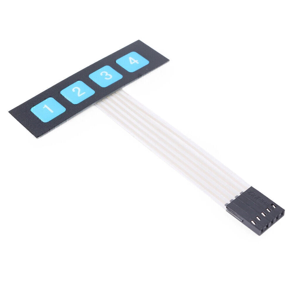 1 Piece Key Matrix Membrane Switch Control Panel for
