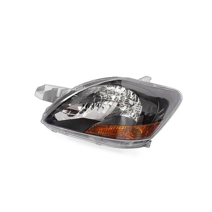 Headlight Assembly for Toyota Vios (2007–2013) Black Housing