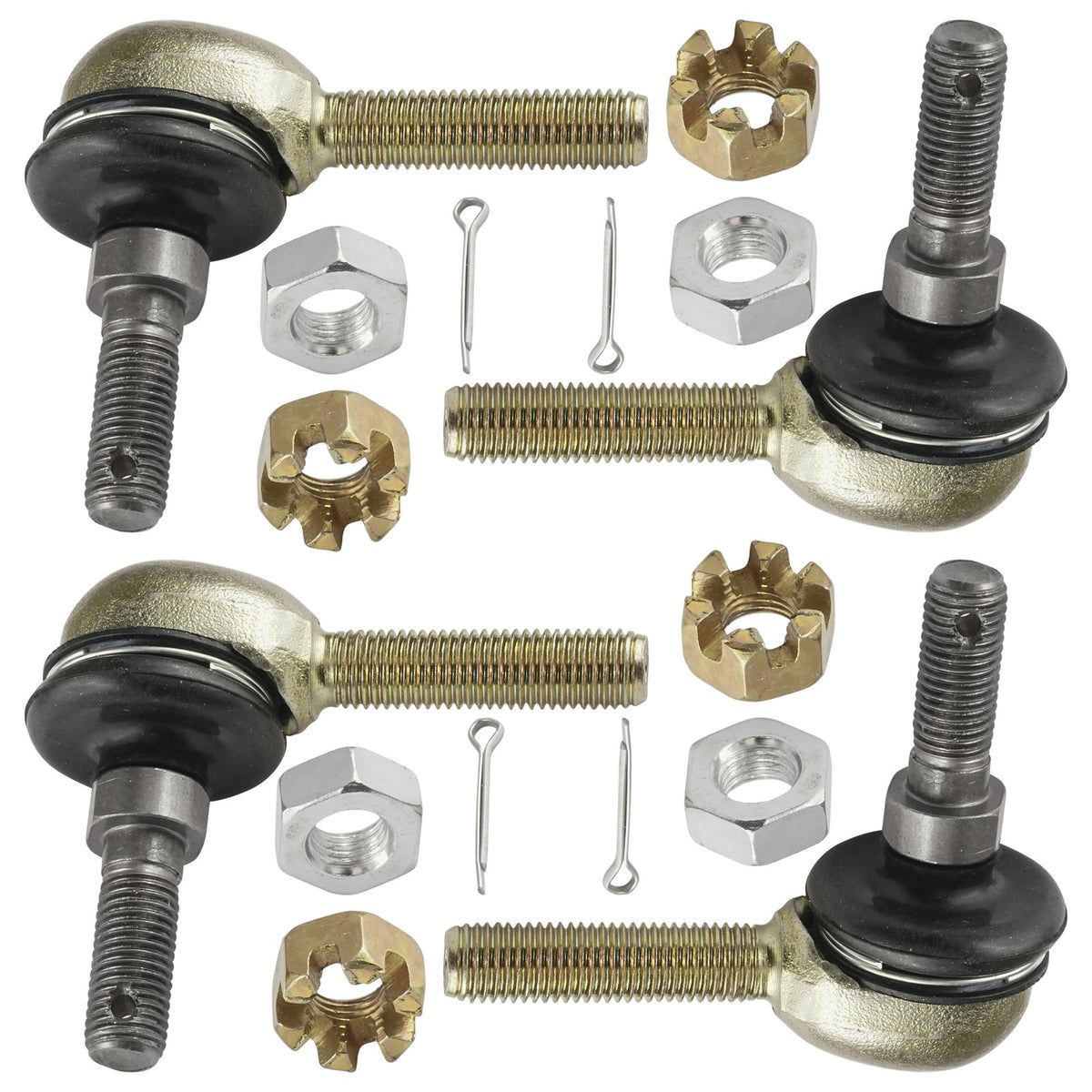 Tie Rod End Kit 2 Sets Replacement for Arctic Cat 250 2X4 4X4 (1999–2005)