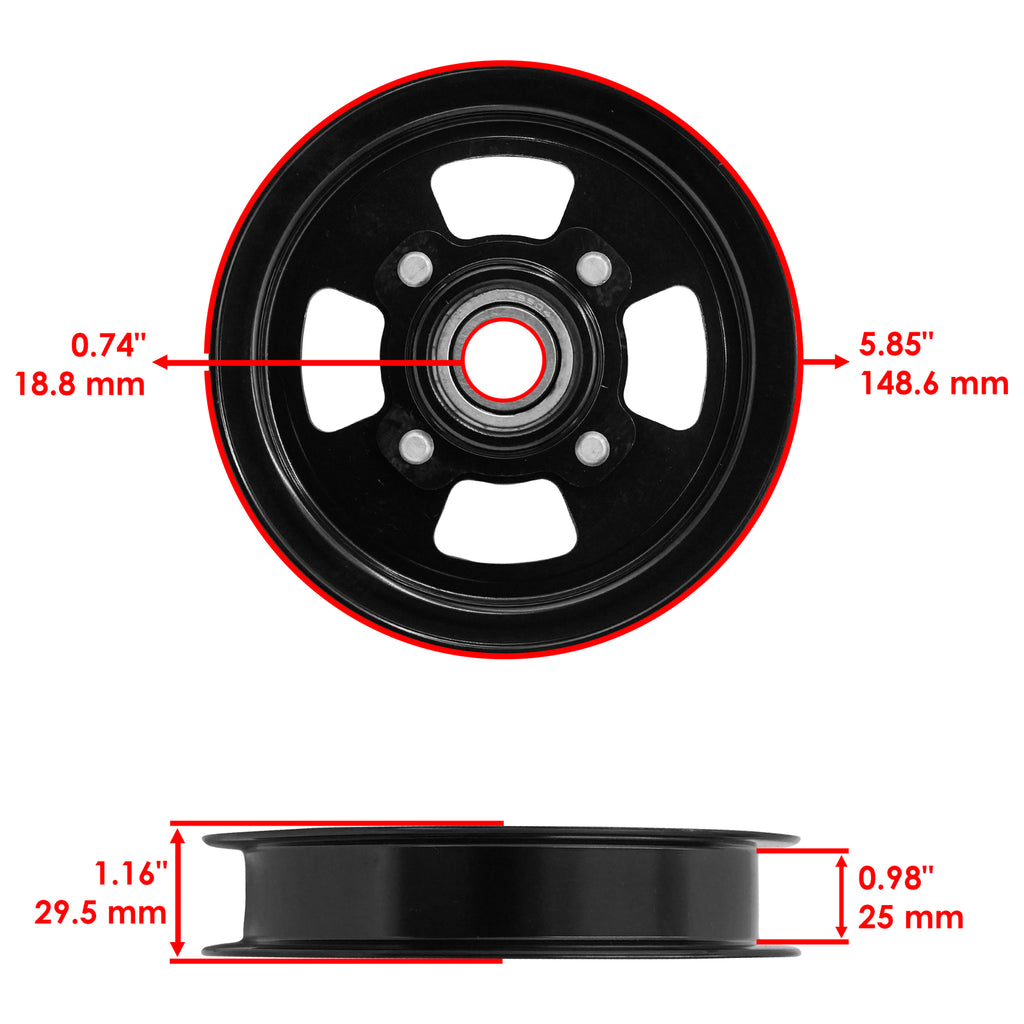 Deck Idler Pulley Replacement for John Deere Z910 Z920 ZTrak Pro (2013–2019)