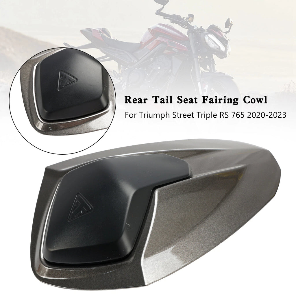Rear Tail Seat Fairing Cowl Cover for Street Triple RS 765 (2020–2024) Gray