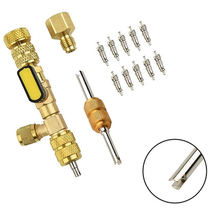 12 Pcs Valve Core Remover Installer Kit for Automotive Applications