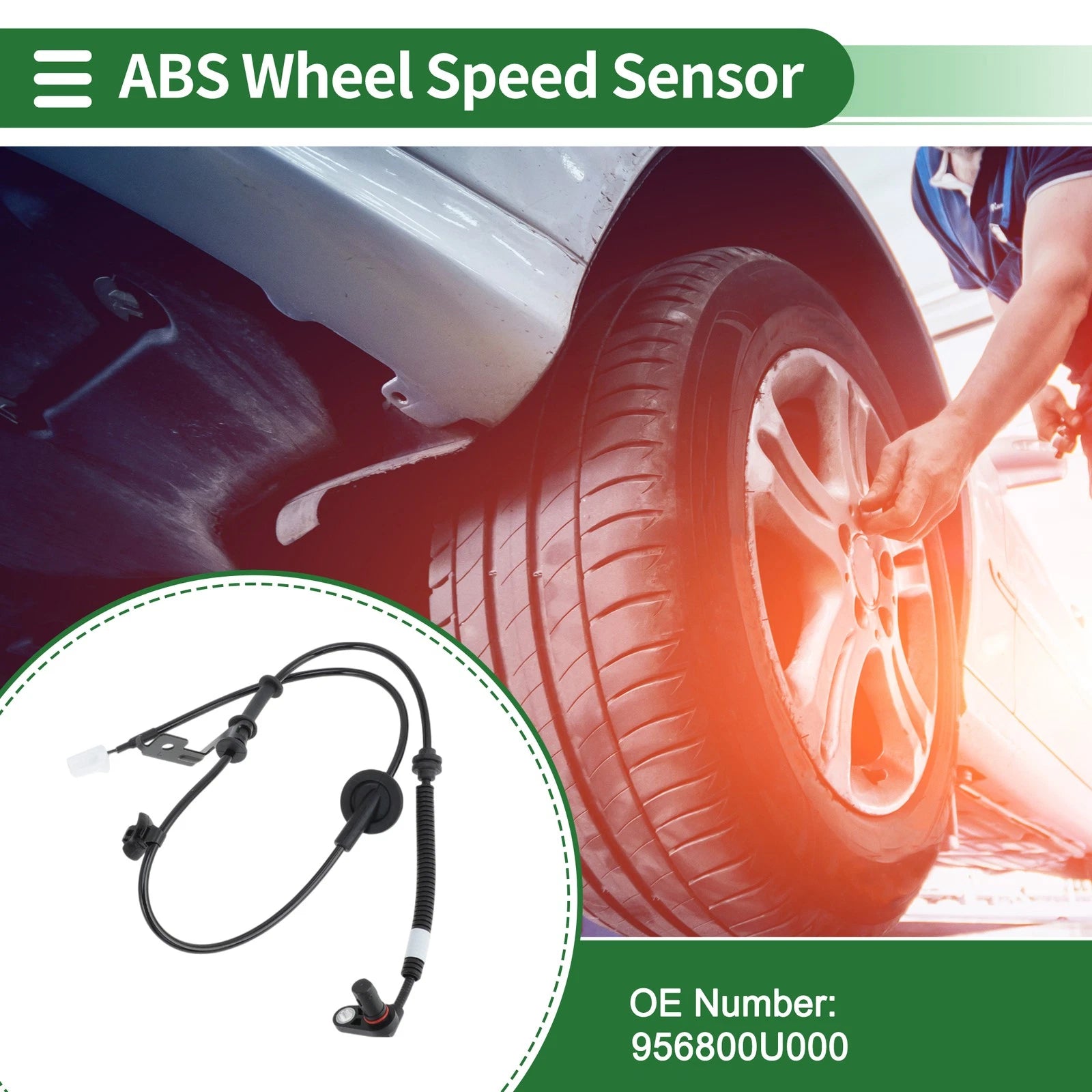 ABS Wheel Speed Sensor for Hyundai Accent (2010–2021) Replacement