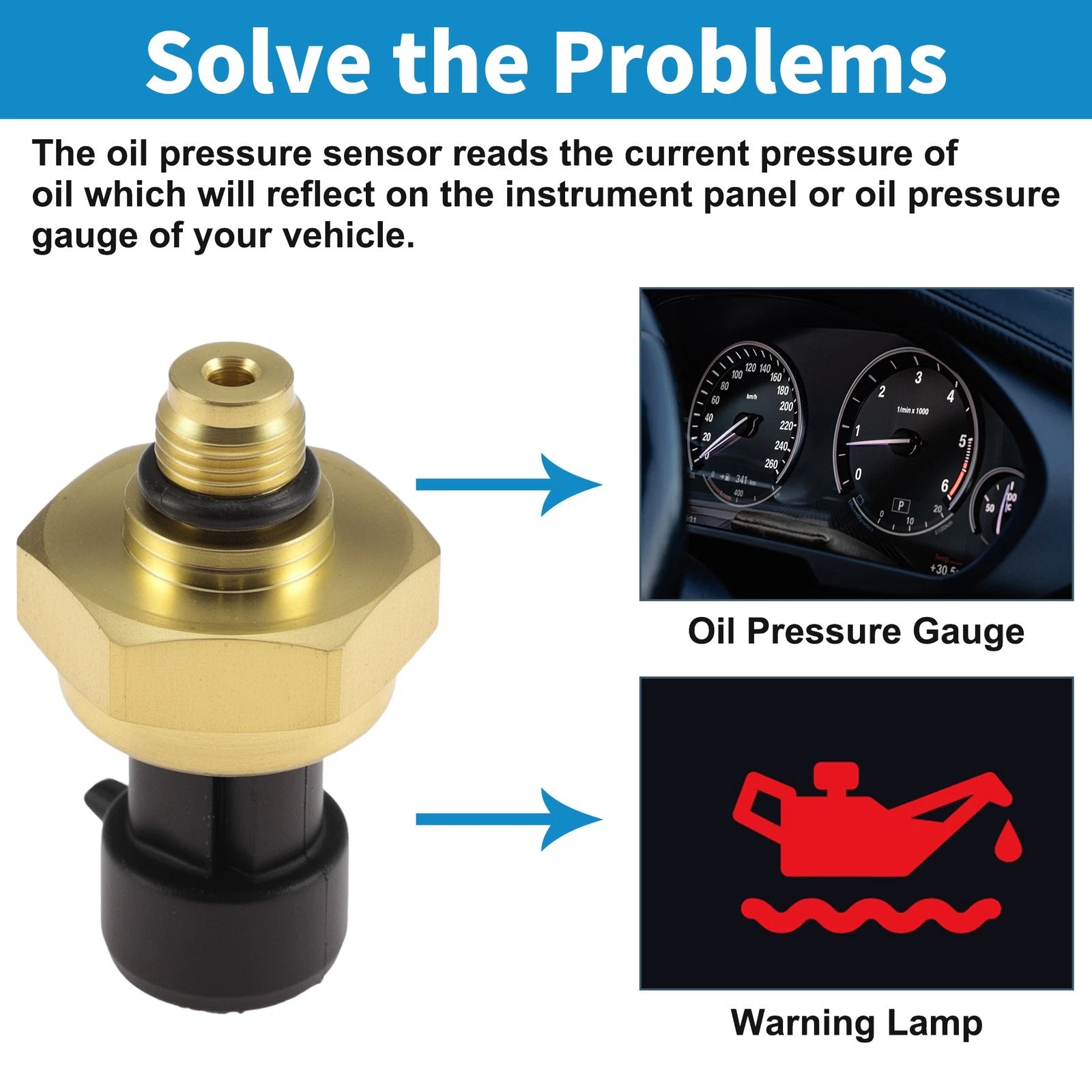 Engine Oil Pressure Sensor Replacement for Ford F-650 (2007–2008)