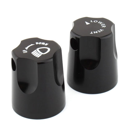 Headlight Up/Down Adjustment Knob for Honda GL1500 Goldwing (1988–2000) Black