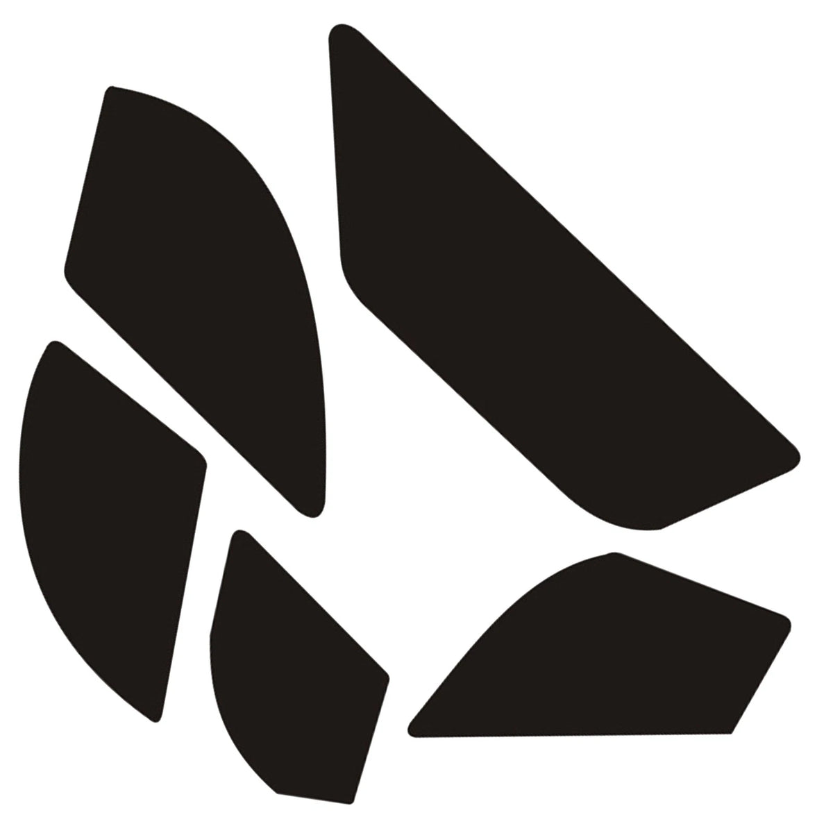 Anti-Slip PTFE Mouse Feet Sticker Pads for Corsair Nightsword Scimitar