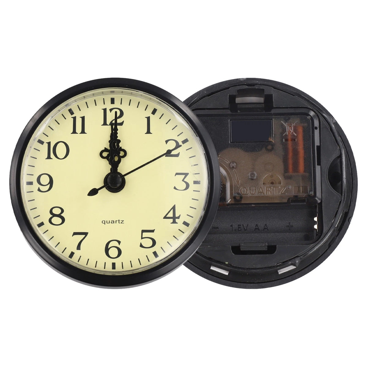 Clock Movement Replacement for Compact Design Clocks