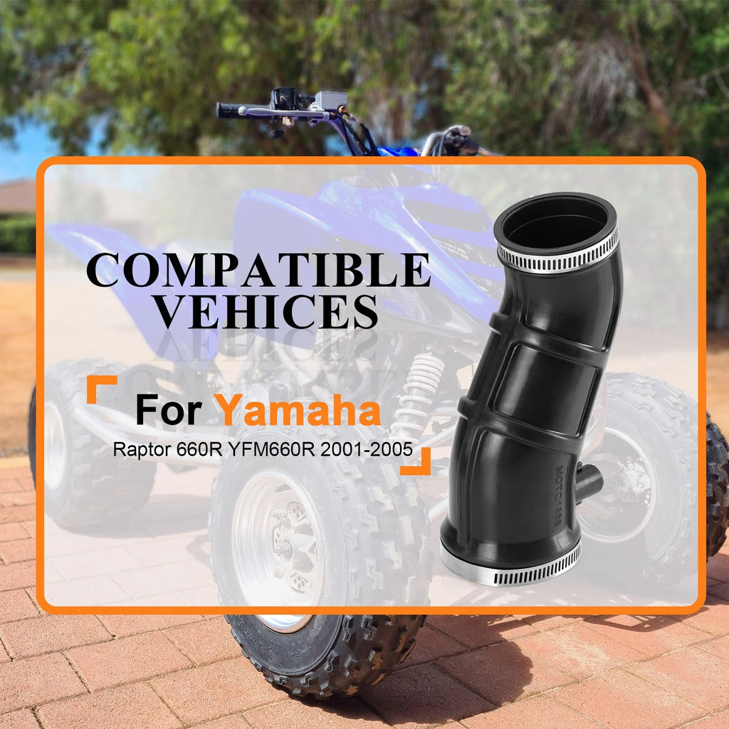 5LP-14453-00-00 Left AirBox Intake Tube for Yamaha Raptor 660R (2001–2005)