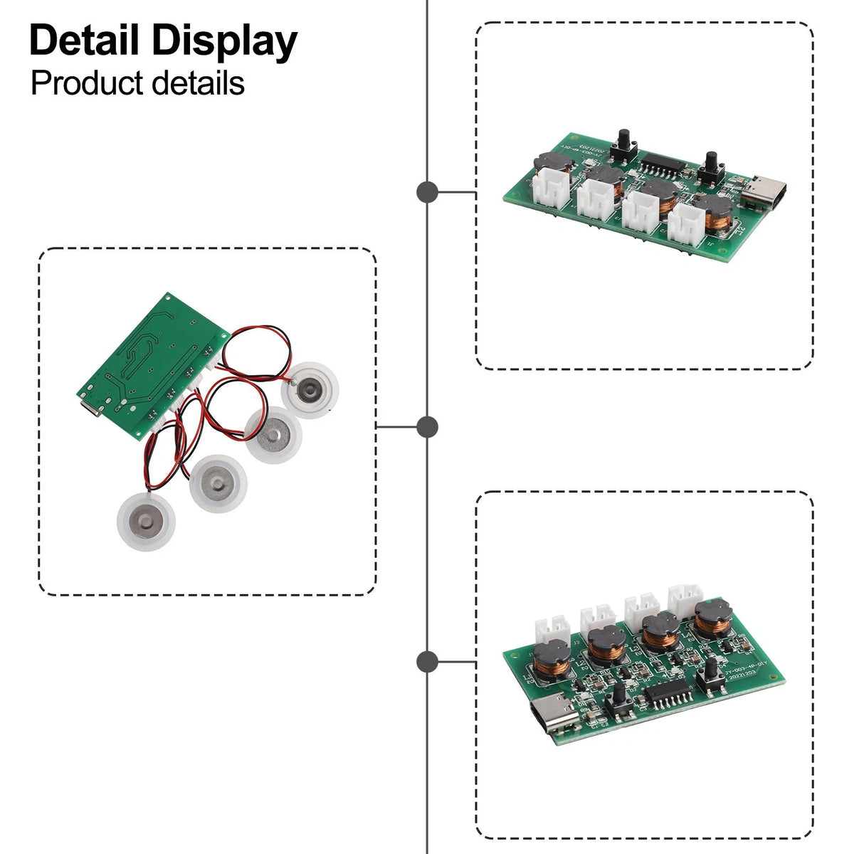 5V DIY Humidifier Kit Mist Maker Module Controller Circuit Board