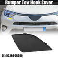 Left Front Bumper Tow Hook Cover Replacement for Toyota RAV4 (2016–2018)