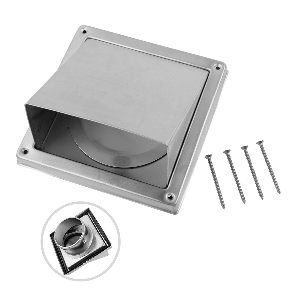 Wall Air Vent Ducting for