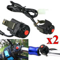 2X Kill Switch Push Button Horn for KTM Dirt Bike ATV