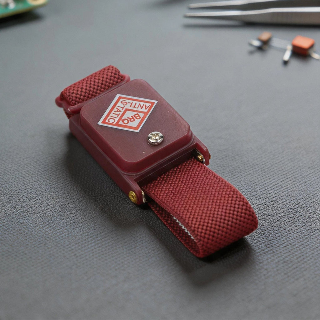 Grounding Discharge Wrist Strap for ESD Damage Prevention