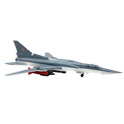1:144 Scale TU-22M3 Backfire Model Aircraft with Display Stand