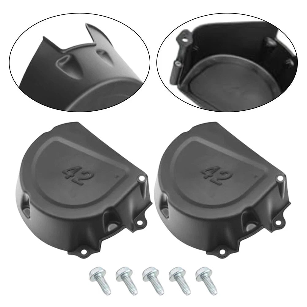 Set of 2 Belt Side Guards for D130 Enhanced Debris Protection